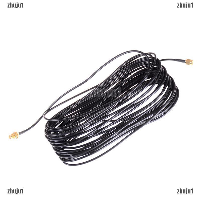 FTO 10M/33ft Antenna Connector RP-SMA Extension Cable Cord For WiFi ...