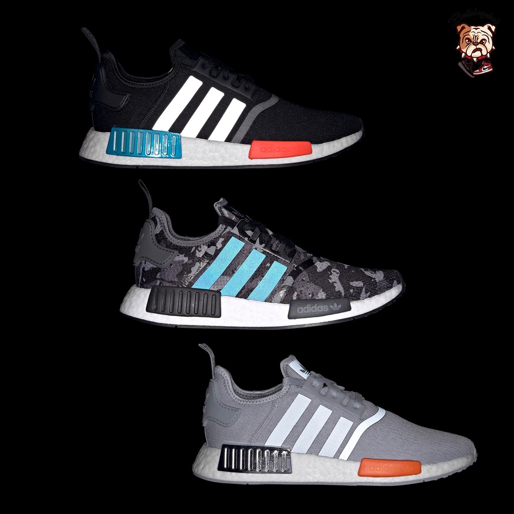 Adidas NMD R1 Black and Grey FY5727 FZ0077 FY5730 bulldogshob ThaiPick