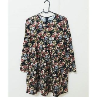 Flower dress เดรสจั้มเอว