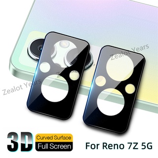 ฟิล์มกระจกนิรภัยกันรอยหน้าจอ 9H 3D สําหรับ Oppo Reno8 Z 5G Reno7 Z Reno 8Z 7Z