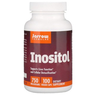 ⚡️PreOrder⚡️🇺🇸 Jarrow Formulas, Inositol, 750 mg, 100 Veggie Caps🇺🇸