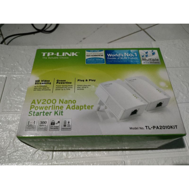 Tp LINK AV200 Nano Powerline Adapter TL-PA2010