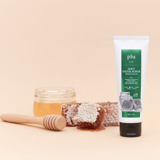 Plu Brightening Peeling Gel 100g / Soft Facial Scrub / Moisture Peeling Gel 100g