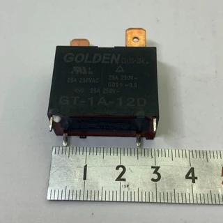 Relay GOLDEN GT-1A-12D รีเลย์ 12V 25A รีเลย์บอร์ดแอร์