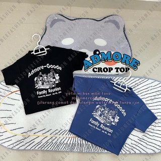 คุณผู้หญิง ® | เสื้อยืด Admore CROP TOP - พรีเมี่ยม