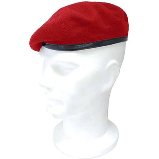 scarlet (red) british army beret