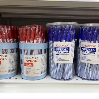 ปากกา แลนเซอร์ 0.5 มม. หมึกสีน้ำเงิน และ หมึกสีแดง  จำนวน 1 …