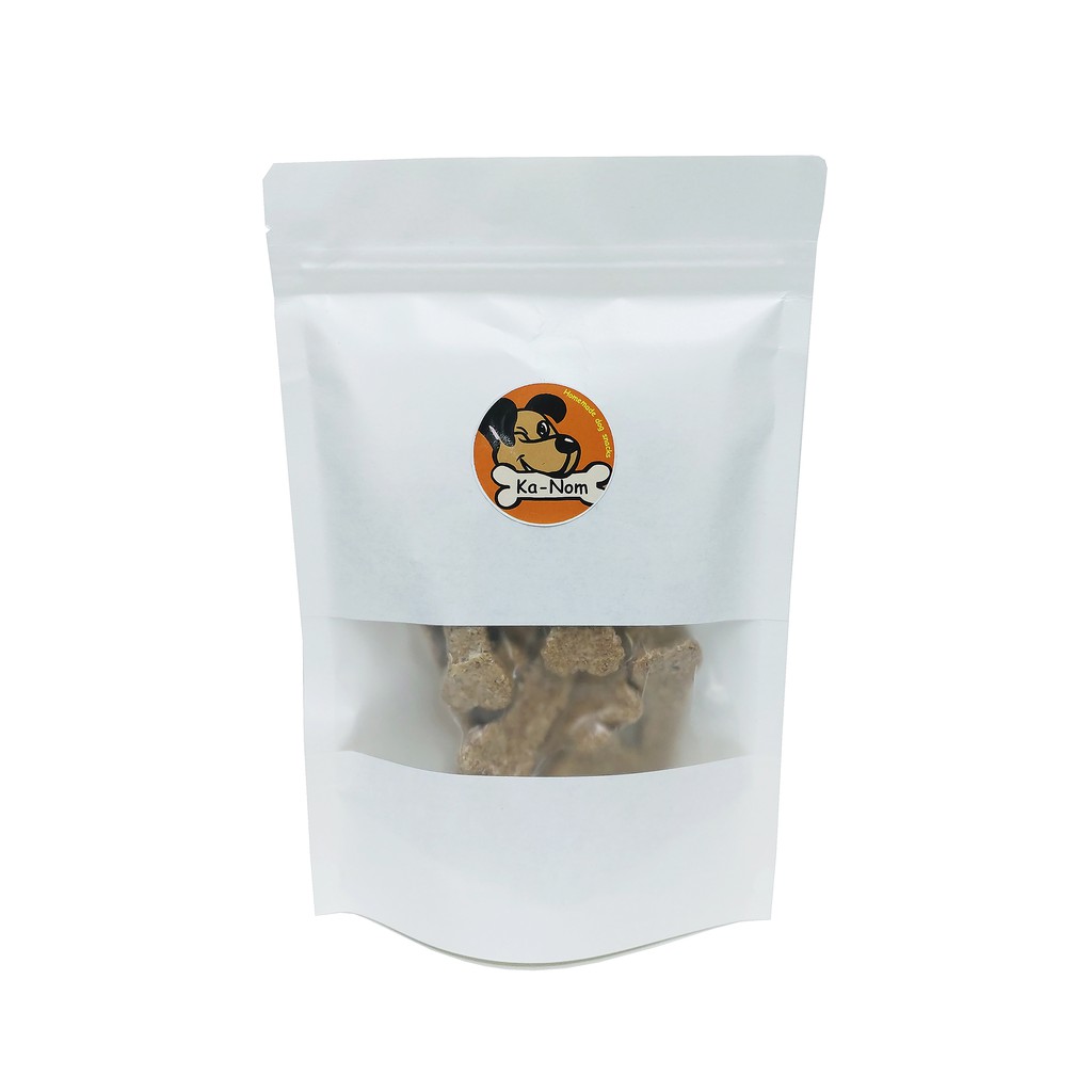 KanomNongHma คุกกี้สำหรับสัตว์เลี้ยง โฮมเมดสแนคสำหรับสุนัข ขนมอบแห้ง ของทานเล่นสำหรับสุนัข - รูปที่ 4