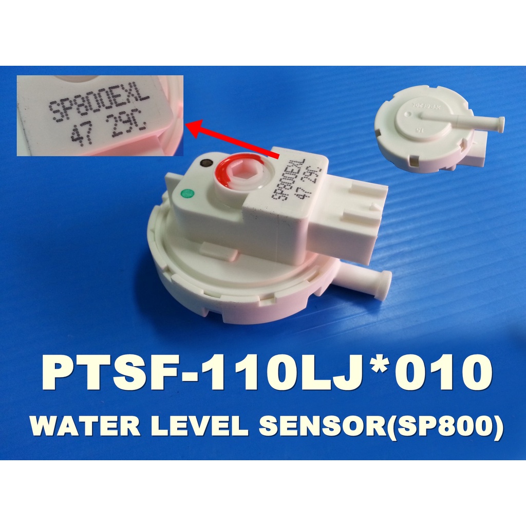 เซนเซอร์ตัววัดระดับน้ำ (WATER LEVEL SENSOR SP-800) เครื่องซักผ้า HITACHI อะไหล่แท้100%