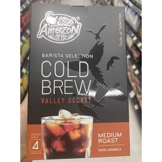 กาแฟแท้คั่วบด สำหรับสกัดเย็น 105 G. Amazon Valley Secret Roasted Coffee For Cold Brew อเมซอน วัลเลย์ ซีเคร็ท