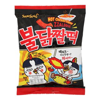 ซัมยังขนมอบกรอบรสไก่สูตรเผ็ด 120กรัม Samyang Crispy Crispy Chicken Flavor Spicy Formula 120g.