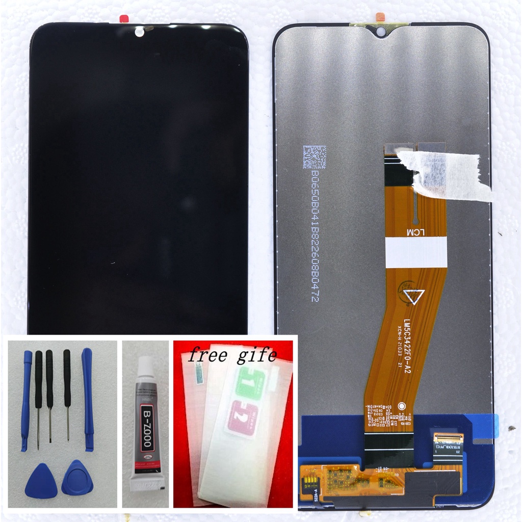 อะไหล่หน้าจอ LCD แบบเปลี่ยน สําหรับ SAMSUNG GALAXY A02S A03S A03