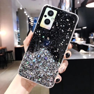 2022 New เคสโทรศัพท์ OPPO Reno 8 Z 5G Reno8 Pro 5G Fashion Simple Soft Case Starry Sky Bling Transparent เคส Oppo Reno8Z Reno8Pro Cover