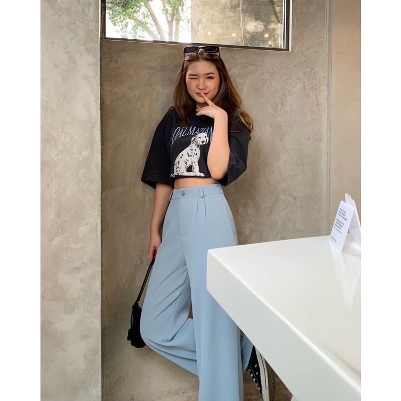 กางเกงเอวสูง ร้าน Stylist_shop (size XS)