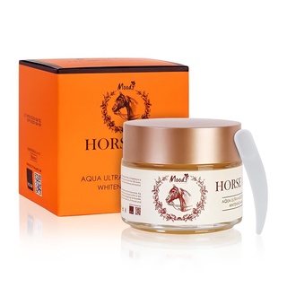 ครีมน้ำมันม้า เนื้ออาควาเจล จากเกาะเจจู Horse Oil Aqua Ultra Moisturizing Whitening Mask 🌟