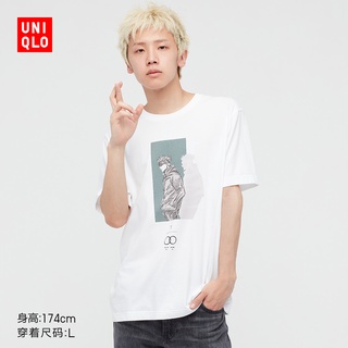 [S-5XL] Uniqlo เสื้อยืดคอกลม แขนสั้น ลายการ์ตูนมังงะ สําหรับผู้ชาย ผู้หญิง (UT) 440676