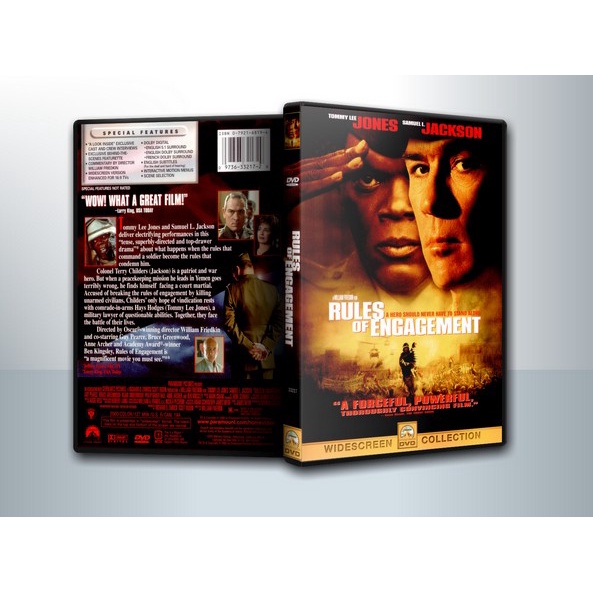[ DVD Movie มีปก+สกรีนแผ่น-ไม่มีกล่อง ] Rules Of Engagement คำสั่งฆ่าคนบริสุทธิ์ [ 1 DVD ]