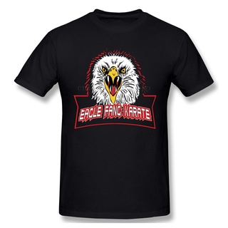 ผ้าฝ้าย ลาย Cobra Kai Martial Arts Comedy Drama Eagle Fang Karate Essential Pure s Harajuku Ĕ506576 เสื้อยืด สําหรับผู้ช