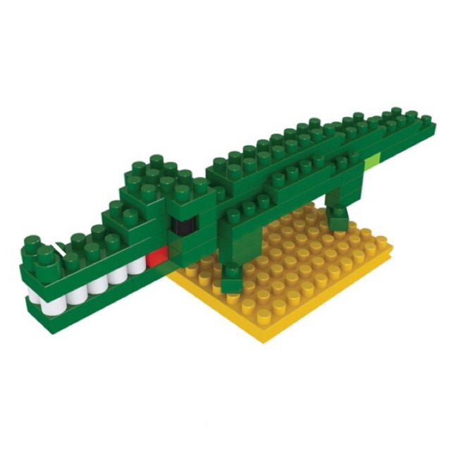 Nano Block ตัวต่อ จระเข้
