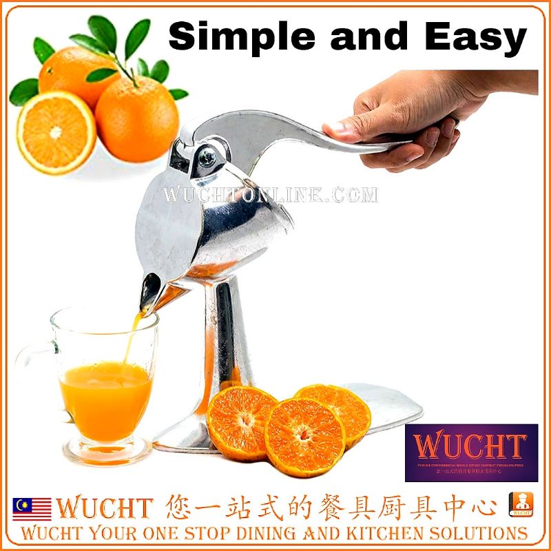 WUCHTAluminium Lemon Orange Lime Squeezer / Citrus Squeezer - Stand Type - เหมาะสําหรับการใช้งาน Lig