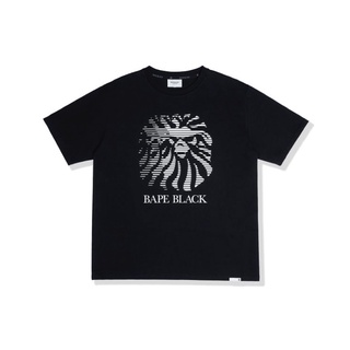 T-ShirtA BATHING APE เสื้อยืด พิมพ์ลายโลโก้ BAPE BAPE ระบายอากาศ สําหรับผู้ชาย S-5XL