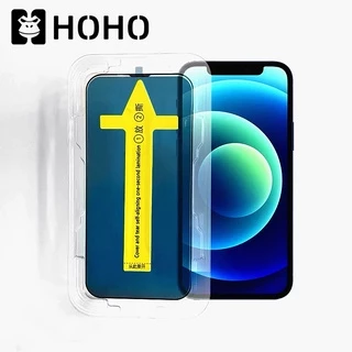 MT🔥ฟิล์มกระจกนิรภัย ใช้สำหรับ iPhone 17 Air 16e XR XS Max 11 12 13 14 15 16 17 Pro Max Plus ฟิล์มกระจกแบบมีตาข่ายกันฝุ่น