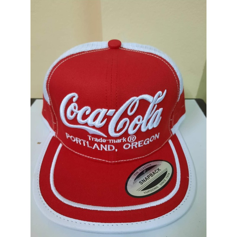 *พร้อมส่ง หมวกแก๊ปตาข่ายวินเทจ Coca Cola ป้ายแท็ก USA #วัยรุ่น90 #หมวก90 #หมวกวินเทจ