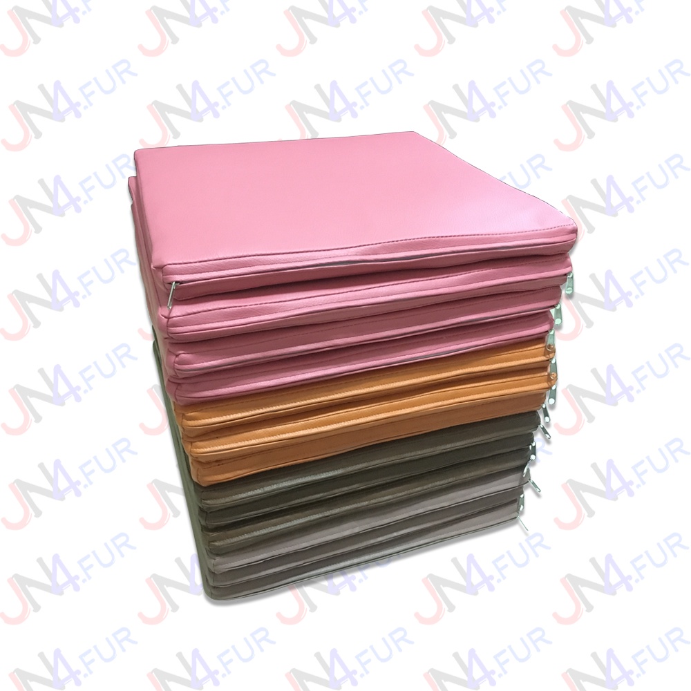 JN4 เบาะนั่ง (ฟองน้ำนุ่ม) 40x40cm หนา 1นิ้ว เบาะรองนั่ง เบาะนั่งสมาธิ เบาะสมาธิ เบาะนอน เบาะรองคาน
