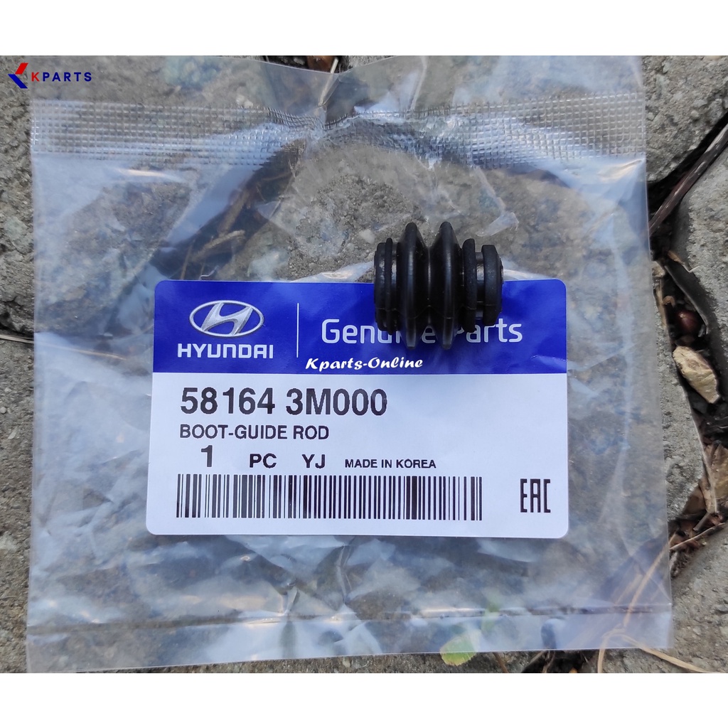 BOOT DISC BRAKE CALIPER PIN - 1PC HYUNDAI SANTA FE CM / DM / ELANTRA MD 1.6 / SORENTO XM > 58164-3M0