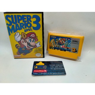 ตลับเกม Super Mario 3 Japan