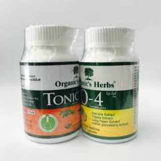 Organics Herbs Tonic PNP+O4 (60+60 capsules)สมุนไพรดููแลน้ำหนักเซตคู่