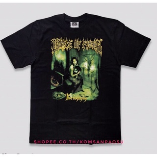 Tee ◕เสื้อ cradle of filth / thornlography ( ป้าย the roxx ) ซักไม่หด