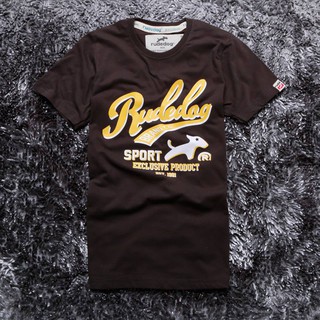 rudedog เสื้อคอกลม  ชาย รุ่น Sport สีเทาดิน