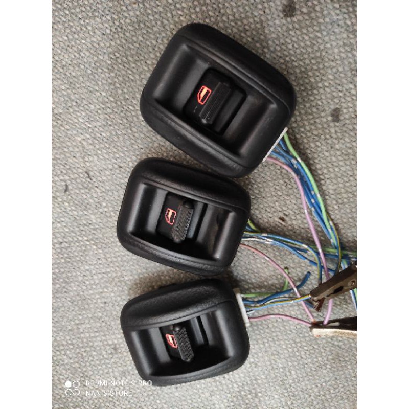 JDM สวิตช์หน้าต่างขนาดเล็ก l ประตู Avy พร้อมไฟ l Daihatsu Mira Avy l Avy RS l Na l Euro l 04 06 07