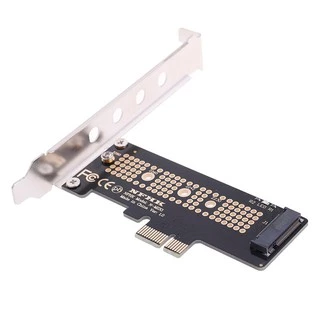 การ์ดแปลง PCIe X1 to M.2 NVMe Gen3 3.0 ADAPTER M2 SSD HARDDISK ฮาร์ดดิสก์ M KEY LOW PROFILE COMWORK