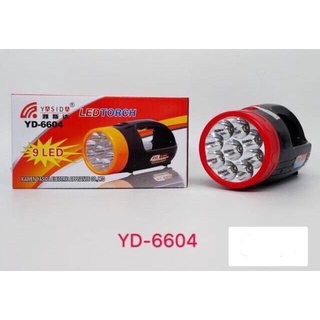 ไฟฉาย ยาชิดะ YASIDA LED torch YD - 6604 ไฟฉายชาร์ทไฟฟ้า ราคาคุ้มค่า ไฟฉายแรงสูง ไฟฉายled ไฟฉายแบบชาร์จได้