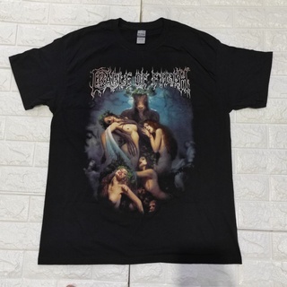 เสื้อยืดวง Cradle of Filth ลิขสิทธิ์แท้ 2022. 【S-4XL】