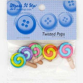 กระดุมชุด Twisted Pops ของ Dress It Up ราคา/แพ็ค