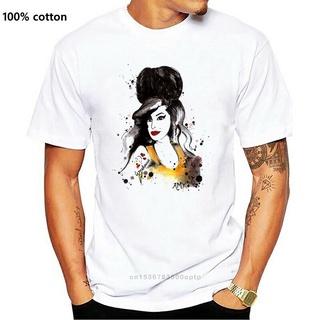 ขายดี!พร้อมส่ง เสื้อยืดแขนสั้น คอกลม ผ้าฝ้าย 100% พิมพ์ลาย Nerd Brand Amy Winehouse หลากสี แฟชั่นฤดูร้อน สําหรับผู้ชายS-