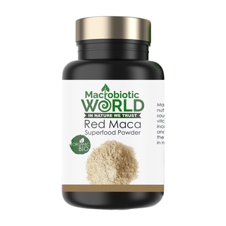 Organic/Bio Red Maca Powder | ผงมาคา สีแดง 100g