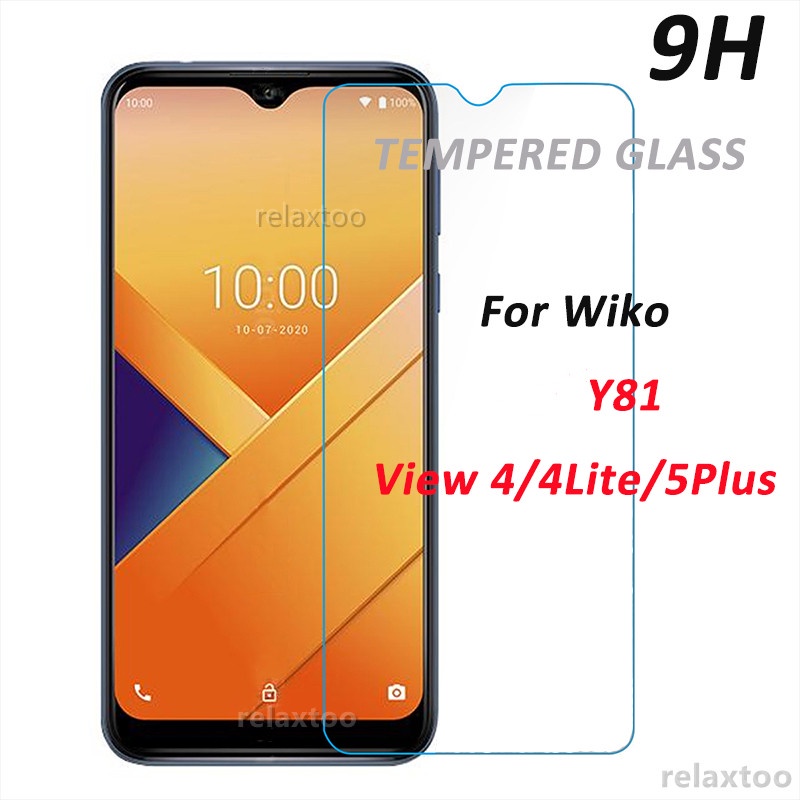 For Wiko Y81 View 5 Plus View 4 Lite 9H Clear Tempered Glass Screen Protector For Wiko View5 Plus Vi