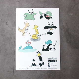 Sticker ไก่3 Switch panda วิ่งๆ