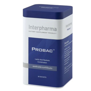 Probac 7 โปรไบโอติก จุลินทรีย์มีประโยชน์ 6 ชนิด เพื่อสุขภาพที่ดีกว่า 30ซอง