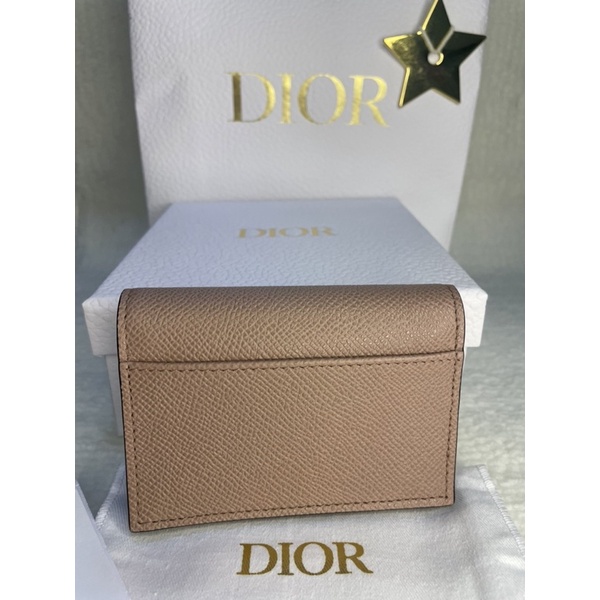 New Dior Card holder สี blush grained 2022 lovemelovemy ThaiPick