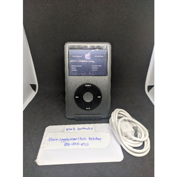 iPod classic gen 7 160(ใส่ hdd 120gb)