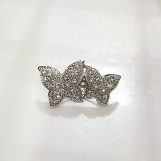 Butterfly couple hairclip