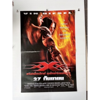 โปสเตอร์หนังทริปเปิ้ลเอ็กซ์ Triple X 1 (2002)