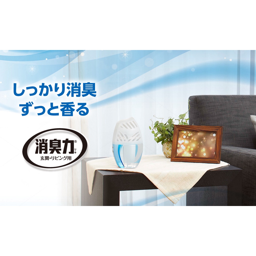 กำจัดกลิ่นเหม็นในห้อง Shoshu-Riki Air Freshener for room from Japan Unscented 400 มล. お部屋の消臭力 玄関リビング用 無香料 400ml 消臭 芳香剤