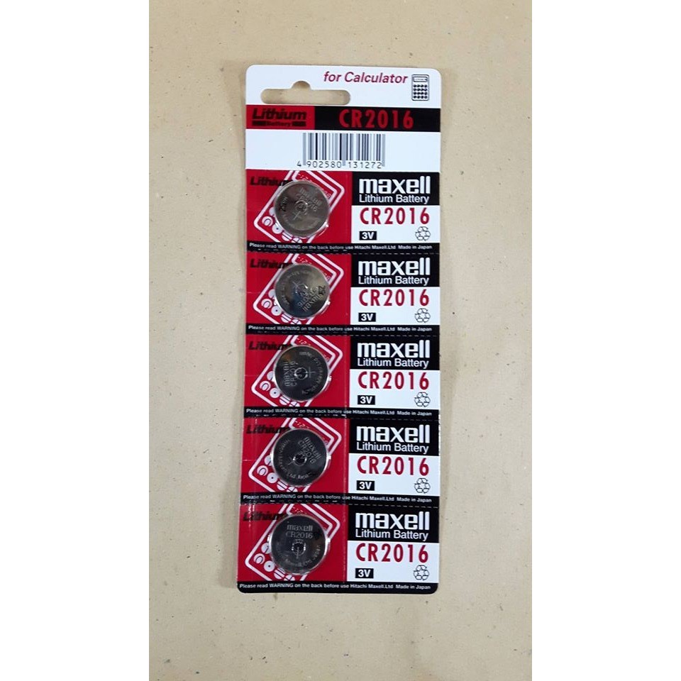 ถ่านMaxell CR2016 3 โวลต์