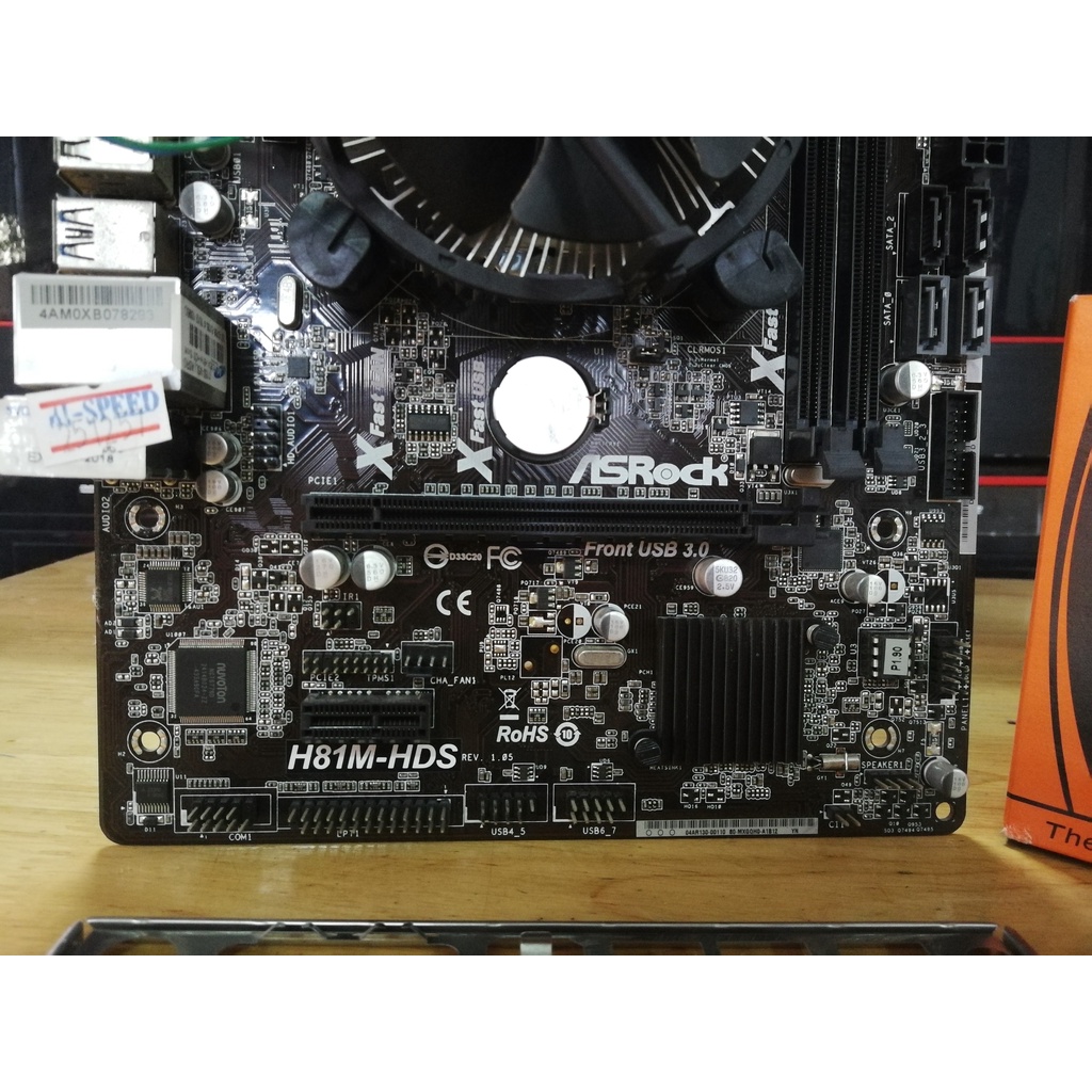 ยกชุดแรงๆ I5 4440 4คอร์4เทรด+(1150-VSL) ASROCK H81M-HDS #2